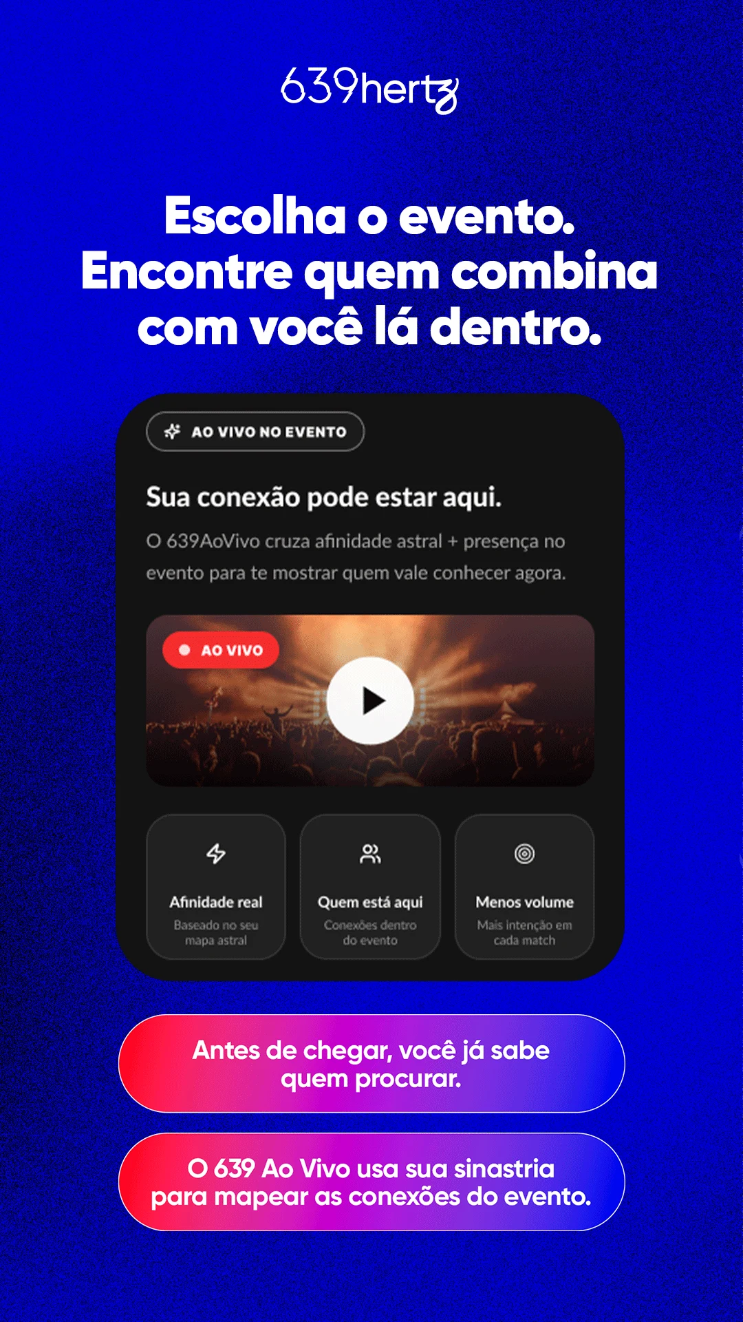 639Hertz – app de conexão screenshot